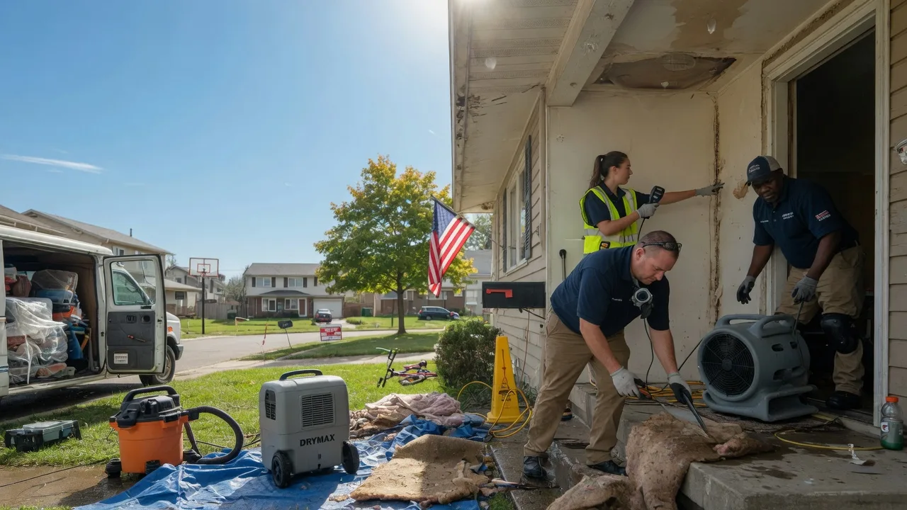 Water Damage Restoration in Bisbee, ND near me